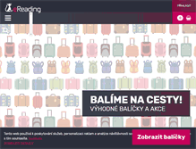 Tablet Screenshot of ereading.cz